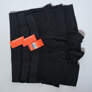 MEN'S: 3 Pairs New Modal Trunks by Commando Black XL